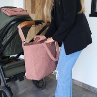 Kidslabel Luiertas Quilted - Wild Rose