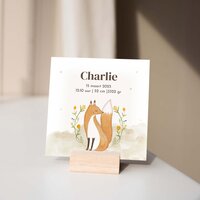  Geboortetegeltje - Vos