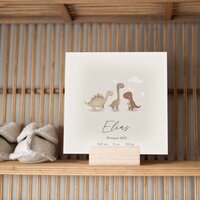 Geboortetegeltje - Dinos