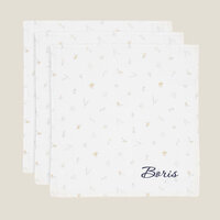 Hydrofiele doeken Jollein - Lovely Birds - 3 stuks