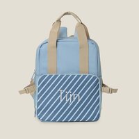 Kinderrugzak Stripes Blue - Monnëka