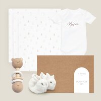 Kraamcadeau box - Babyslofjes