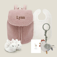 Kraamcadeau set - KC Boutique backpack (Old pink)