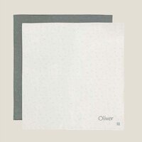 Hydrofiele doeken - 2 stuks - Twinkling Sea Green - Jollein