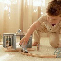 Houten politiebureau – Blauw – Essentials - Little Dutch