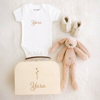 Happy Horse kraamcadeau set - Stone Pink