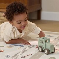 Houten tractor - Groen - Little Dutch