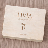 Herinneringskist - Strikje