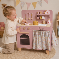 Houten speelkeuken - Roze - Little Dutch