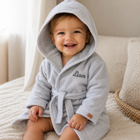Baby badjas met naam - BamBam Organic