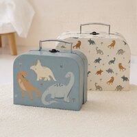 Speelkoffertjes Dino - Jollein - Set van 2
