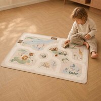 Speelkleed auto&rsquo;s Safari &ndash; Beige &ndash; Little Dutch