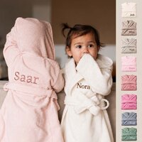 Baby badjas met naam