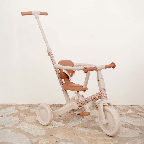 Driewieler met duwstang - Fairy Floral - Little Dutch