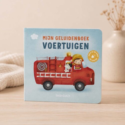 Mijn geluidenboek - Voertuigen - Little Dutch
