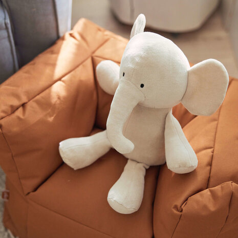 Knuffel met naam - Olifant