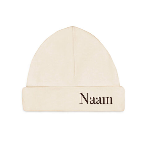 Babymuts met naam