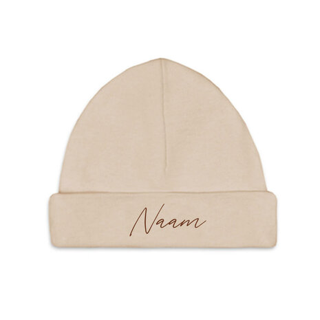 Babymuts met naam