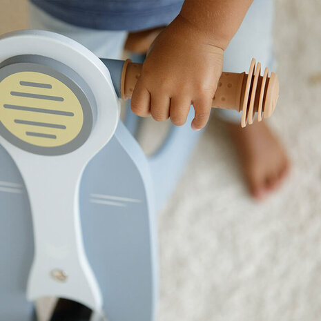 Loopscooter Blauw - Little Dutch
