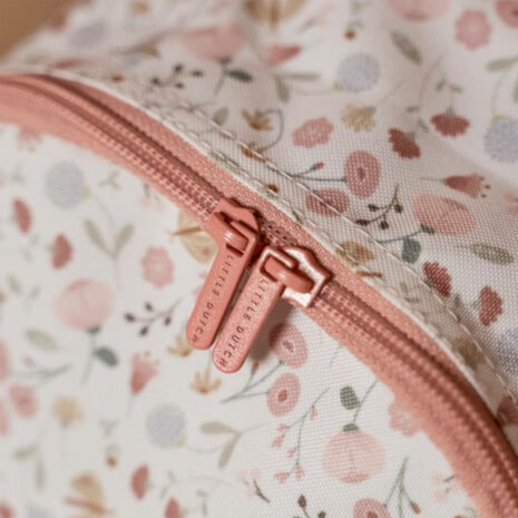 Little Dutch rugzak met naam - Bloemen