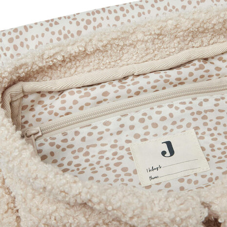 Jollein teddy rugzak Boucle - Naturel