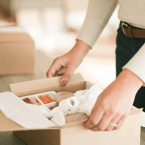 Kraamcadeau box kiezen