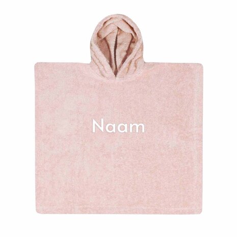 Poncho met naam (2-6 jaar)