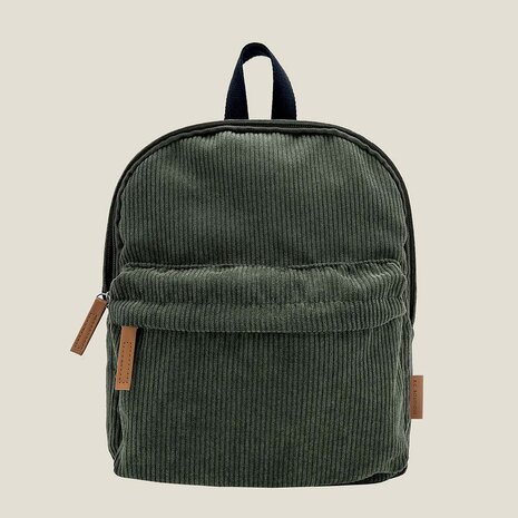 KC Boutique Corduroy rugzak - Forest Green