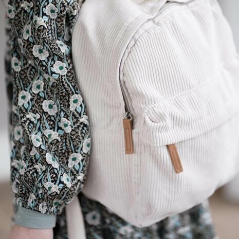 KC Boutique Corduroy rugzak - Beige