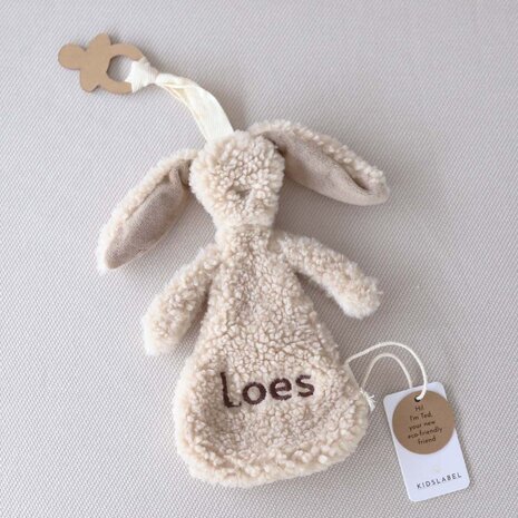 Kidslabel knuffeldoekje