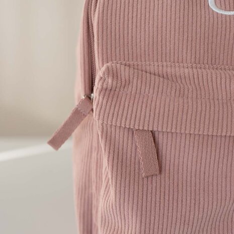 KC Boutique Corduroy rugzak - Soft Pink
