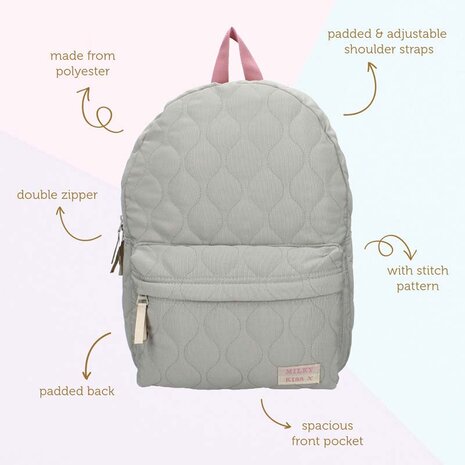 Kinderrugzak Quilted