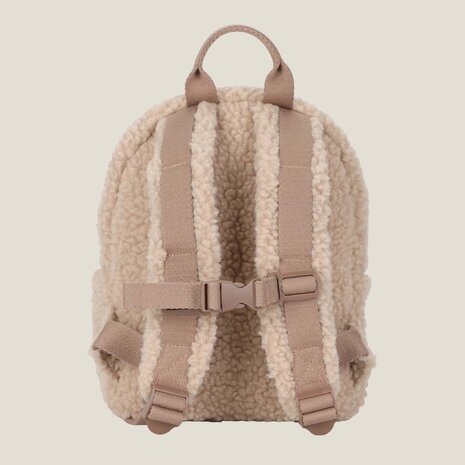 Teddy Rugzakje Taupe - Little Dutch