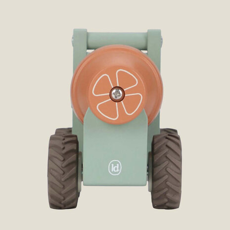 Houten cementwagen &ndash; Groen &ndash; Essentials - Little Dutch