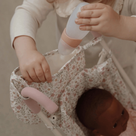 Metalen poppenbuggy - Little Dutch