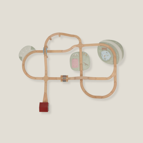 Houten treinbaan XL - Starterkit - Little Dutch