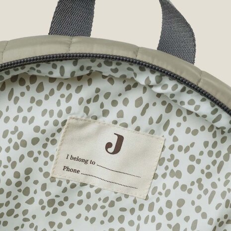 Rugzak Puffed - Olive Green - Jollein