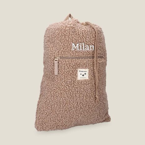 Gymtas - Teddy - Beige - Kidzroom