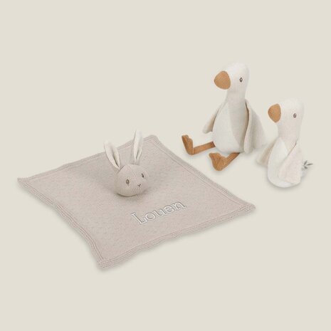 Giftset - Newborn Naturals - Beige - Little Dutch