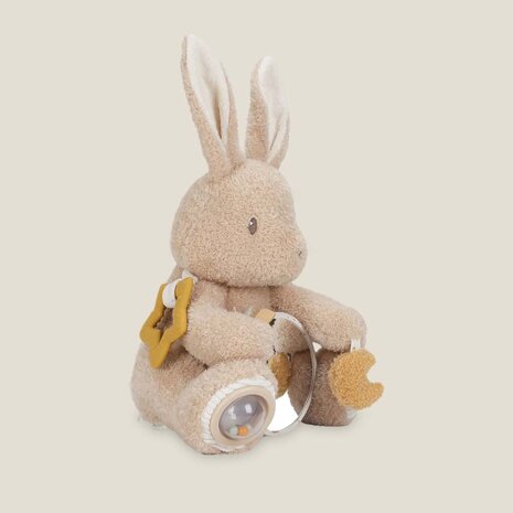 Activiteitenknuffel Konijn - Zand - Baby Bunny - Little Dutch