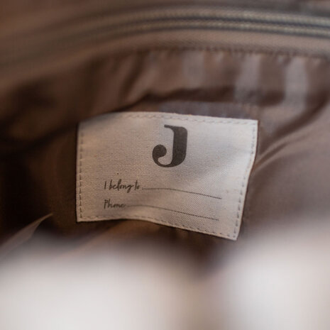 Jollein rugtasje - Colourblock Naturel