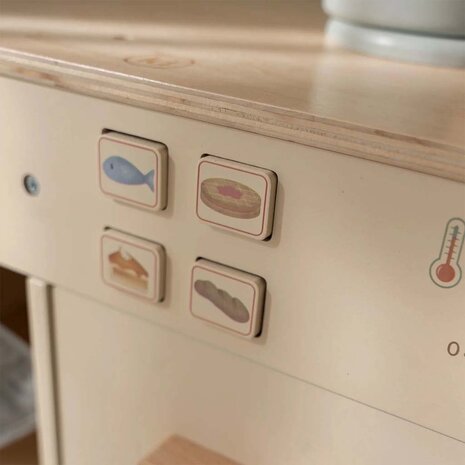 Houten speelkeuken - Beige - Little Dutch