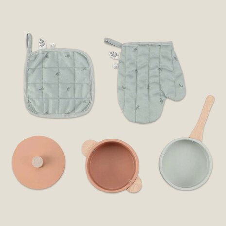 Houten speelkeuken - Beige - Little Dutch