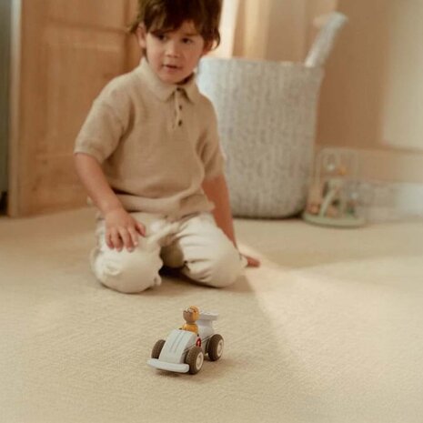 Pullback racewagens - Meerkleurig - Essentials - Little Dutch