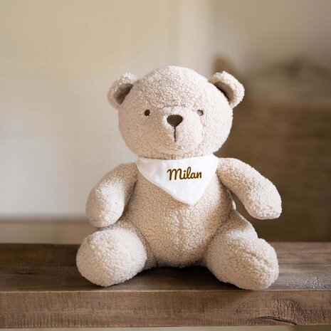 Kidslabel Teddybeer - Large