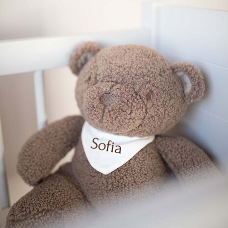 Kidslabel Teddybeer - Large