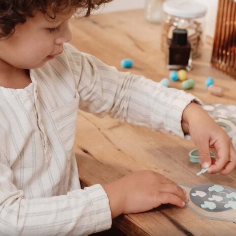 Knutseldoos XL - Meerkleurig - Forest Friends - Little Dutch