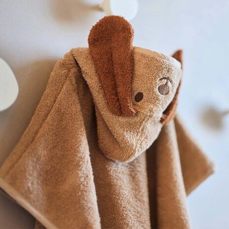 Badponcho Badstof - Diego Dog/Charlie Cat - Jollein