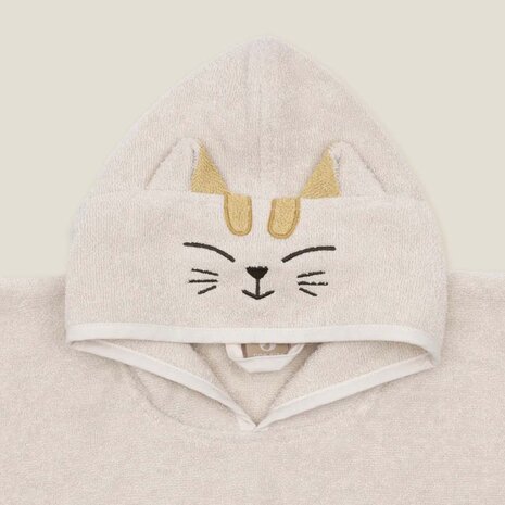 Badponcho Badstof - Diego Dog/Charlie Cat - Jollein