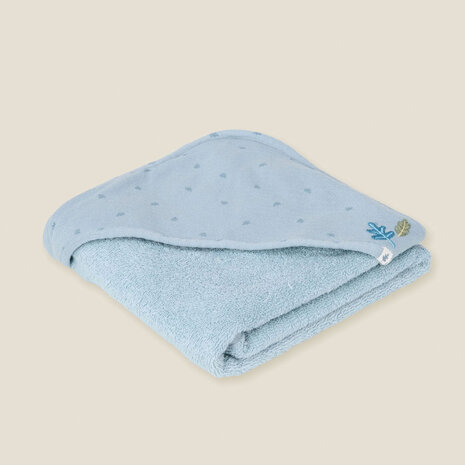 Badcape Blauw - Little Dutch